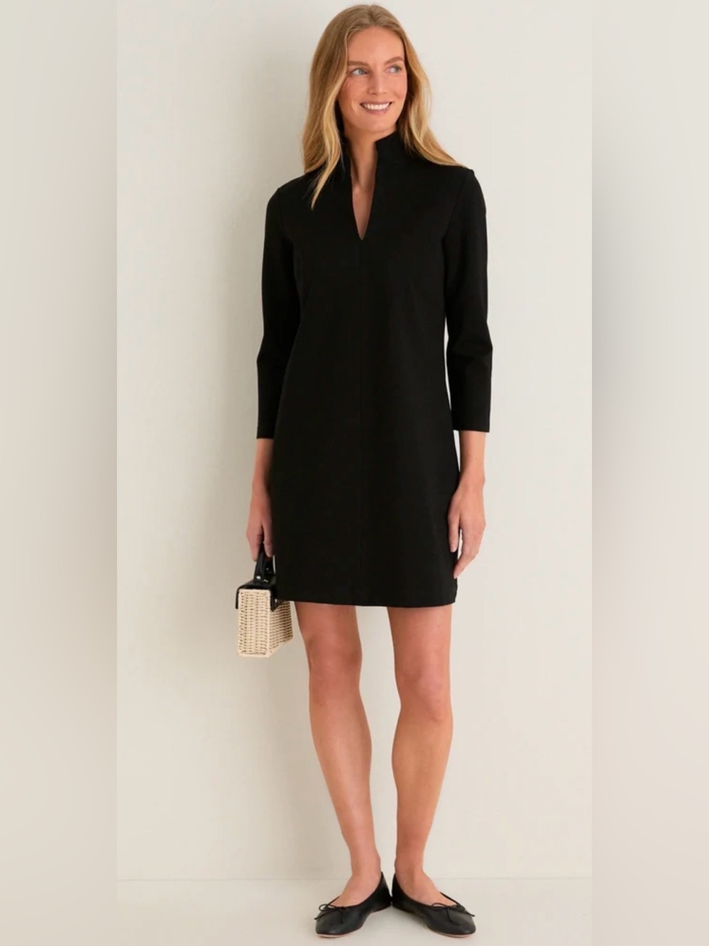 Tuckernuck Black Vegan Suede Clifton Dress Size XL